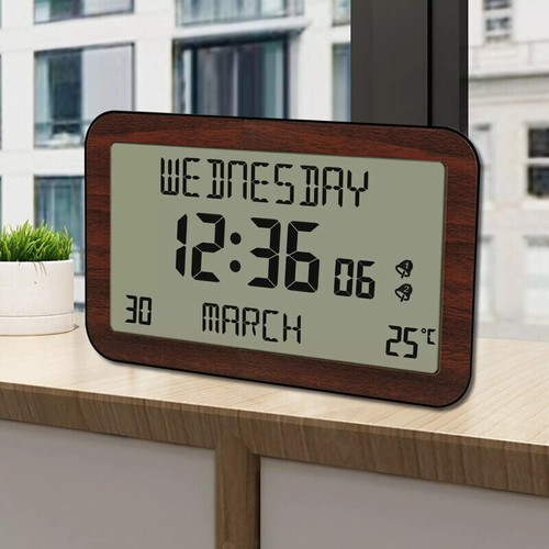 Full digital calendar - calendar, clock