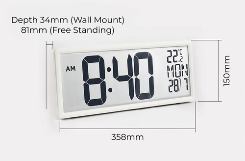 Bestfor large digit lcd - large, alarm
