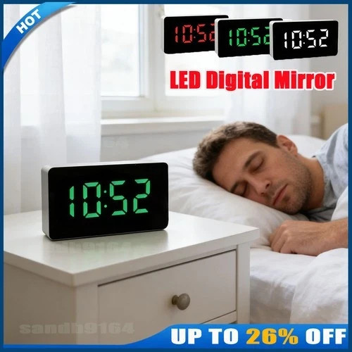 Led electric digital alarm - electric,