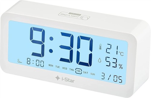 Alarm clock bedside - alarm,