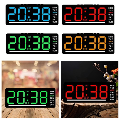 Digital clock with - clock, alarm