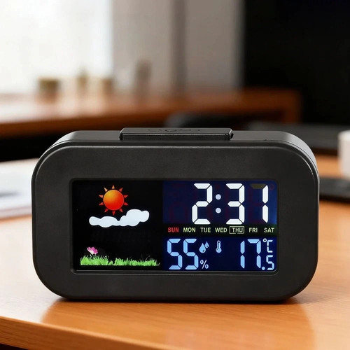 Digital alarm clock - digital, with