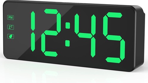 Digital alarm clock large - digital,