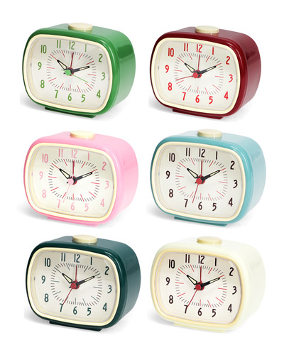 Retro alarm clock battery - alarm,