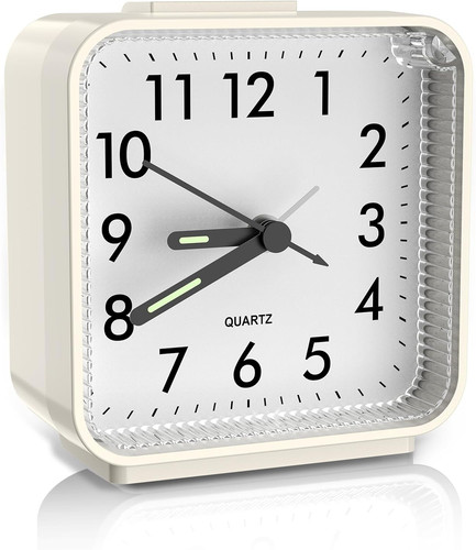 Brifit silent alarm clocks - silent,