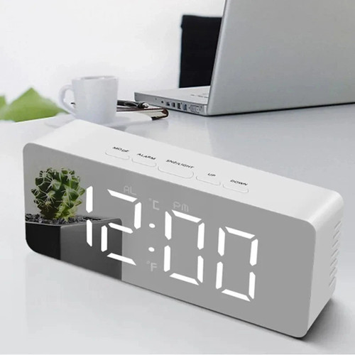 Digital led alarm clock - digital, with
