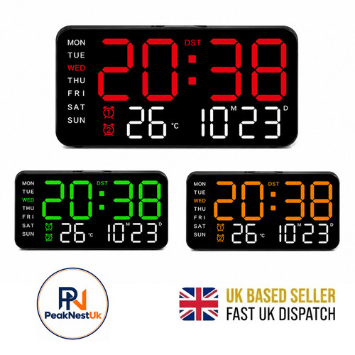 Digital led alarm clock - alarm,
