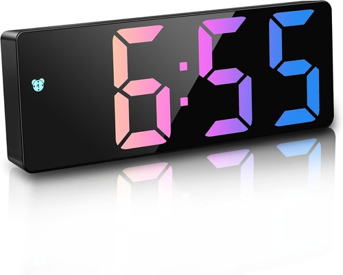 Alarm clock digital - clock, battery