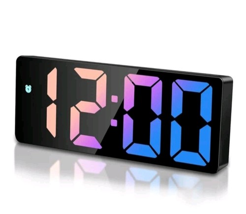 Digital alarm clock led - alarm,