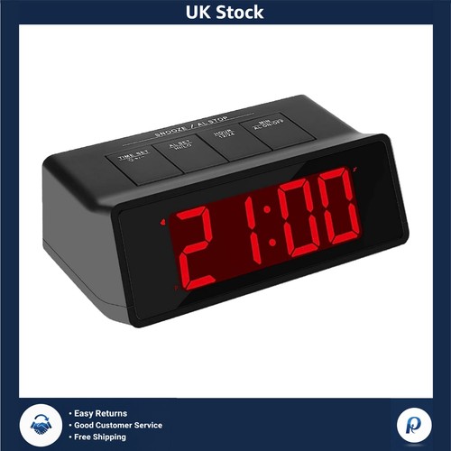 Loud digital alarm clock - loud,