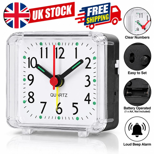 Quartz alarm clock - quartz,