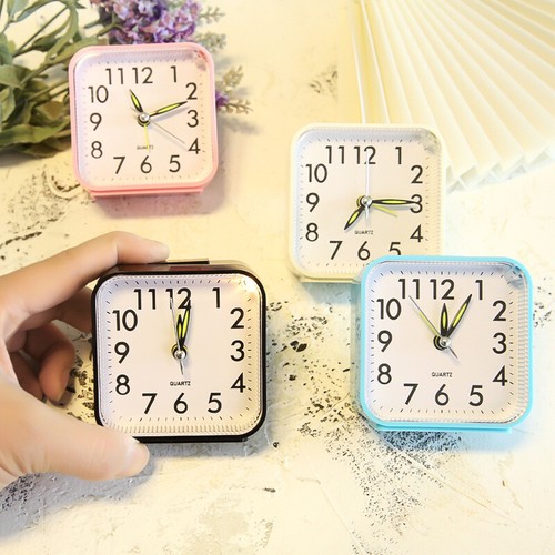 Silent analogue alarm - analogue, clock