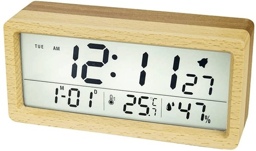 Digital alarm clock - digital, battery