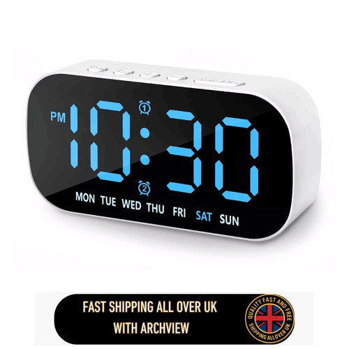 Digital alarm clock - digital,