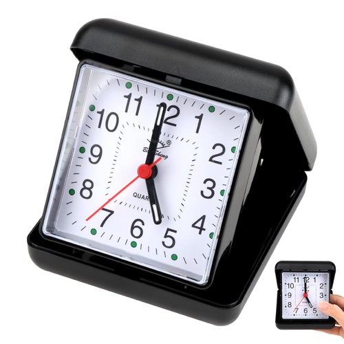 Folding travel alarm - folding, clock