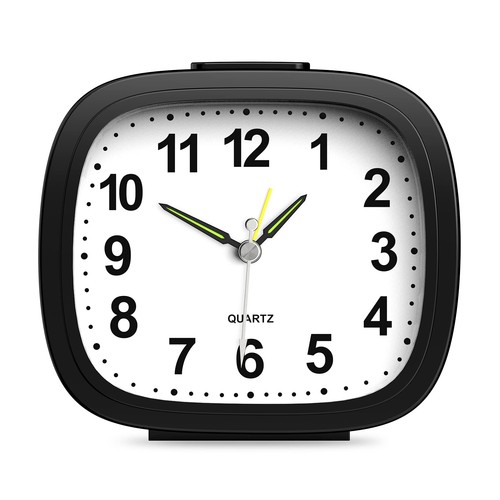 Brifit silent alarm clock - silent,
