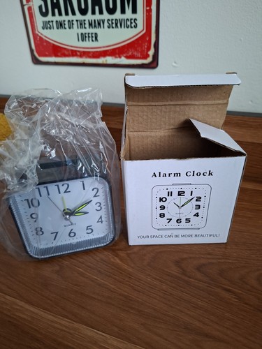 Quartz alarm clock battery - clock,