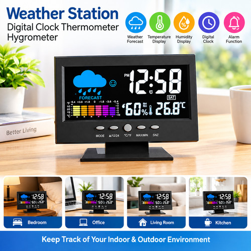 Led digital lcd - digital, alarm