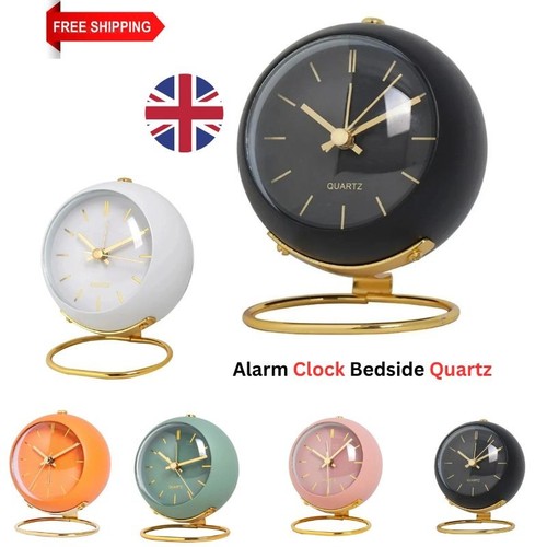 Silent analogue alarm clock - silent,