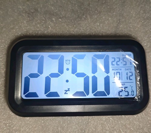 Digital alarm clock battery - alarm,