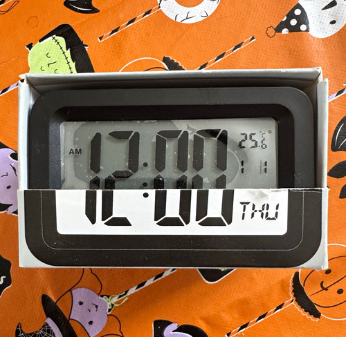 Asda digital alarm clock - digital,
