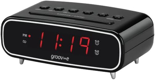 Digital alarm clock with - alarm,
