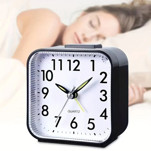 Quartz alarm clock with night - quartz,