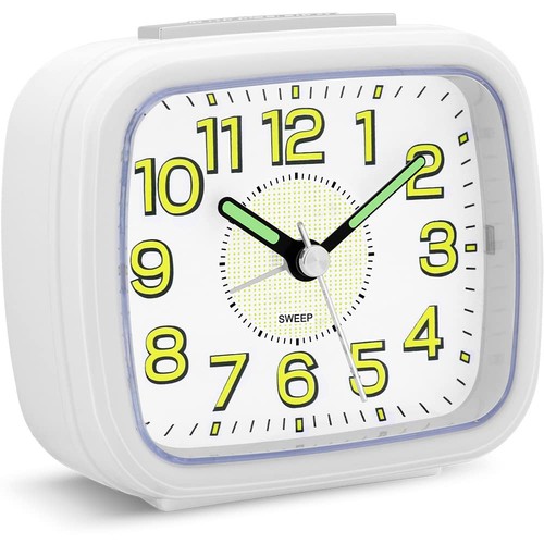 Silent alarm clock - clock, battery