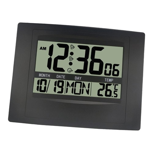 Digital clock silent - digital,