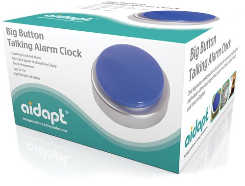 Big button talking - talking, clock