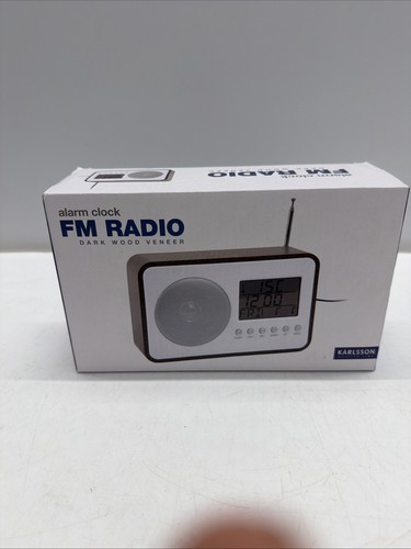 Karlsson alarm clock - clock, fm
