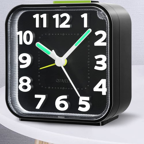 Silent alarm clocks bedside - silent,