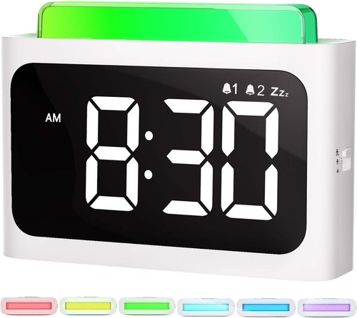 Digital bedside alarm clock - digital,