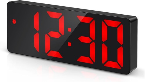 Modern digital alarm clock - alarm,