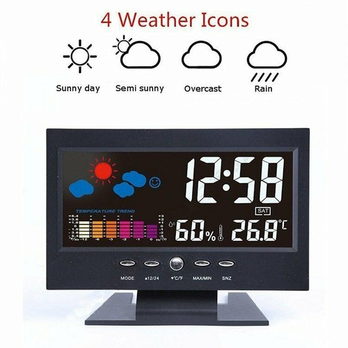 Digital led large alarm - led,
