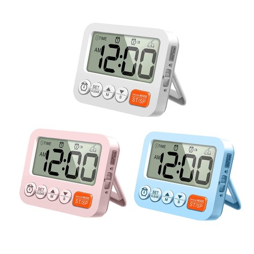 Digital alarm clock - alarm, large