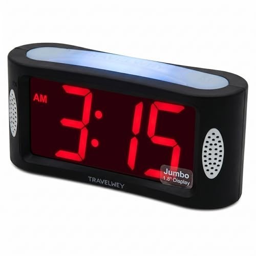 Led digital alarm - alarm, mains