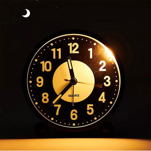Alarm clock bedside ticking - bedside, no