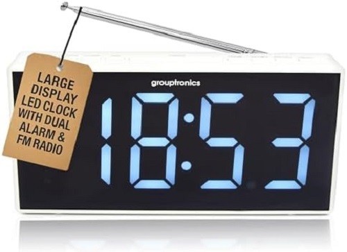 Large digital alarm - digital, clock